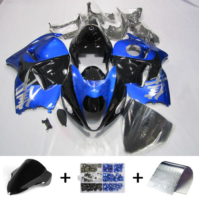 Amotopart Suzuki Hayabusa GSX1300R 1999-2007 Fairing Kit Bodywork Plastic ABS