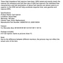 8PCS Fuel Injector 0000783123 Fit Mercedes W108 W109 W116 R107 W111 M116