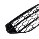 Front Bumper Honeycomb Fog Grille Cover For Audi A4 Allroad B8 2010-2015 Chrome