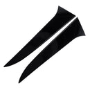 2009-2016 Audi A4 B8 Avant Gloss Black Pair Rear Window Side Wing Spoiler