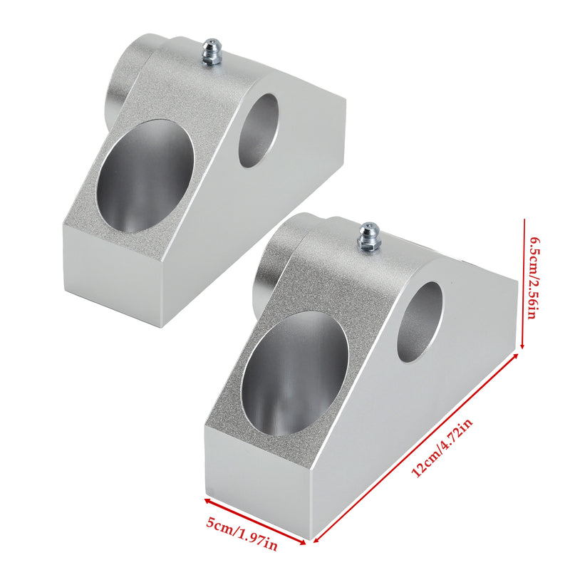 Pair Kit Dump Bed Hinge Mount Billet For Can Am Defender Hd Max Sxs 2016-2024