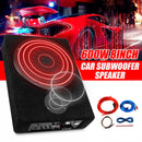 8" Car Subwoofer Under-Seat 800W Amplifier Speaker Audio Sub Woofer Slim Box AU