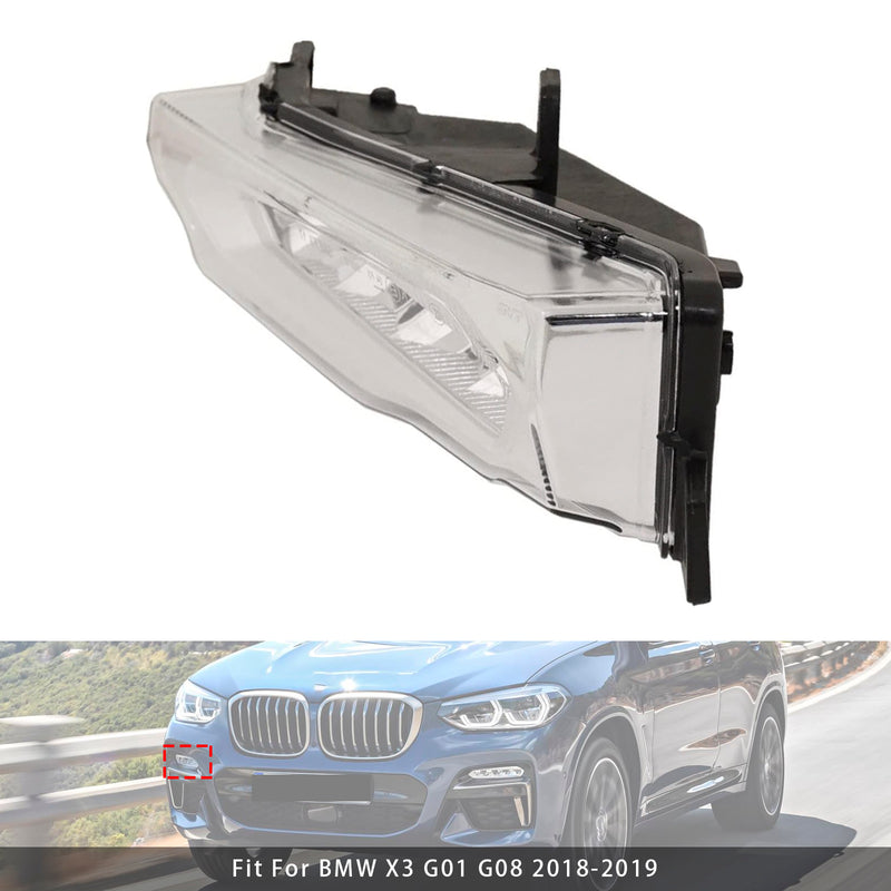 1 Pcs LED Front Right Fog Light For BMW X3 G01 G08 X4 G02 2018-2019 63177412528