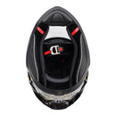 DOT Motorcycle Helmet Adult Street Full Face Black gold