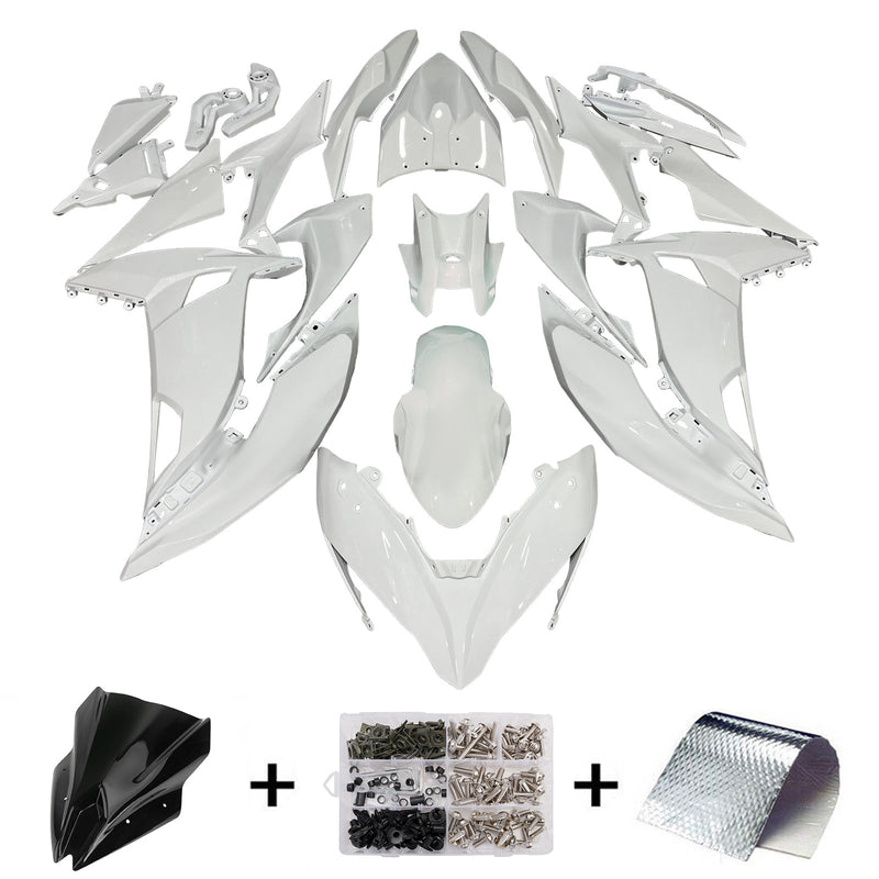 Injection Fairing Kit Bodywork Plastic ABS fit For Kawasaki ER-6F Ninja650R 2017-2019