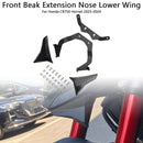 Front Beak Extension Nose Lower Wing For Honda CB750 Hornet 2023-2024