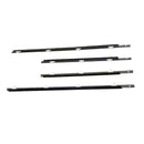 4PCS Window Sweep Weatherstrips For Nissan Sunny B13 1991-1994