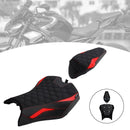 2025- For Kawasaki Z900 Zr900-F Front&Rear Raider Passenger Cushion Kit Red2