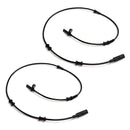 2PC ABS Wheel Speed Sensor Front for Mercedes B250 CLA250 GLA45 AMG 2465402510