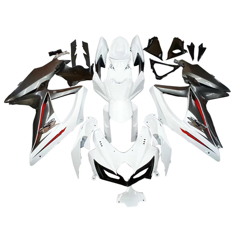 Amotopart Suzuki GSXR 600/750 2008-2010 K8 Fairing Kit Bodywork Plastic ABS