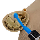 2PCS Gray Sun Visor Left & Right 83280-TG7-A12ZA  For Honda Pilot 2016-2022