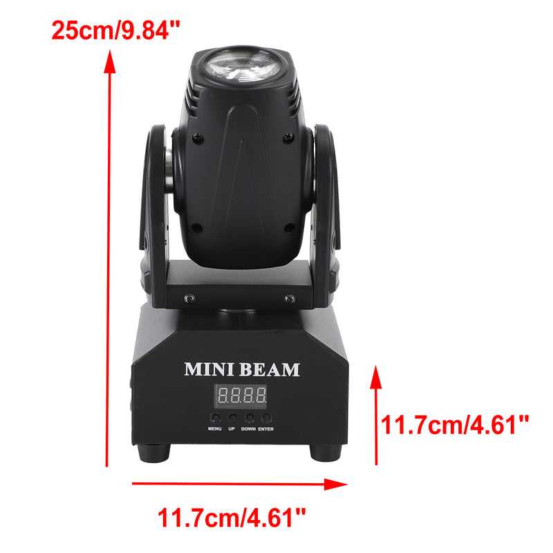 Moving Head Stage Lighting DJ DMX Beam Bar Disco Club Party Light 80W RGBW LED