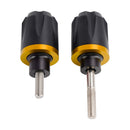 Cnc Anti-Crash Frame Sliders Protector Gold For Honda Cb650R Cb 650 R 2019-2020