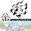 Injection Molding Fairing kit Bodywork for Honda ADV 160 ADV160 2023-2024 01#