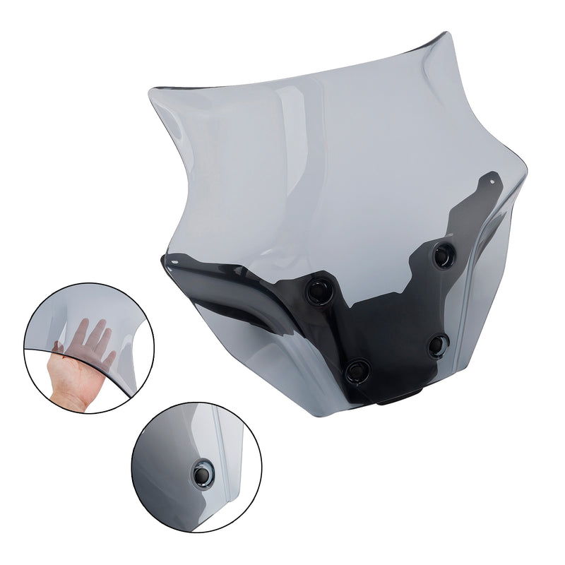 Windshield WindScreen + Bracket fit for YAMAHA MT-09/SP 2024-2025