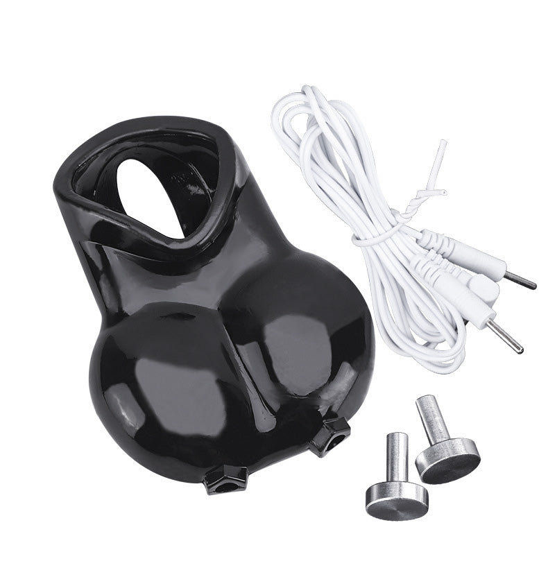 Electro Shock Penis Stretcher E-Stim Cage