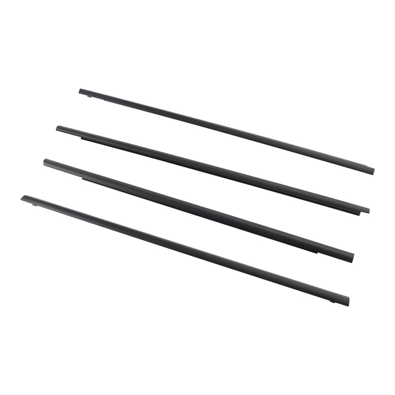 4PCS Window Weather Strip Seal Belt For Nissan X-trail 2001-2007