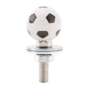 M6 Plastic Custom Head Soccer License Plate Frame Screws Bolts Hardware X4