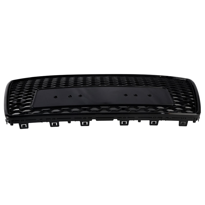 RS6 Style Front Honeycomb Mesh Grille Grill Fit Audi A6 S6 C7 2016-2018 Black