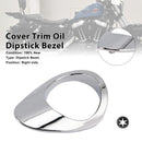 Trim Oil Dipstick Bezel Cover For Sportster XL883 1200 XL 2004-2022