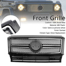 Chrome Black Front Bumper Grill Grille Fit Mercedes Benz W463 1990-2018