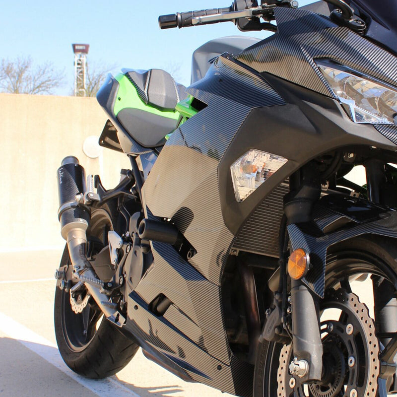 Injection Fairing Kit Bodywork Plastic ABS fit For Kawasaki EX400 Ninja400 2018-2024