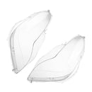 2PCS Front Headlight Glass Clear Cover For Mercedes W219 CLS350 CLS500 06-11