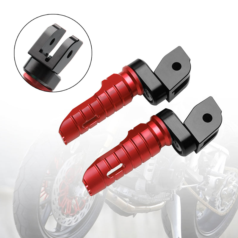 Front Footrests Foot Peg fit for DUCATI MONSTER 821 937 950 1100/S/EVO 1200/S/R