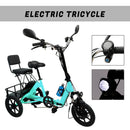 Three Wheel Electric Tricycle for Adults 3 Wheel Motorized Folding E-Bike