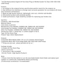 101284 Engine Oil Pan Drain Plug For Ram 2500 3500 4500 5500 Pickup