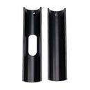 1-1.25" Diameter Rising Handlebar Adapter Black For Dyna Road Glide Road Kingw