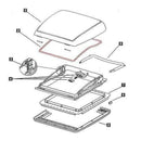 Rooflight Black Rubber Foam Seal 1.65m BG1327 For Heki Mini