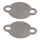 2 × EGR Valve Blank Plate for Volkswagen Transport T5 2.0 BiTDI CFCA Engine