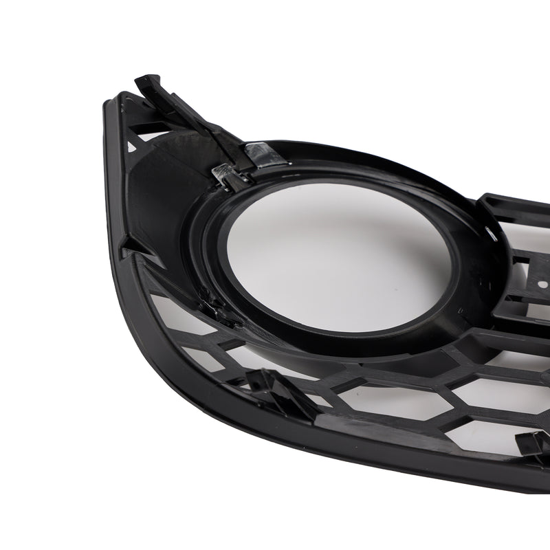 2PCS Honeycomb Front Fog Lamp Cover Grille Grill Fit Audi A5 2007-2011