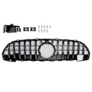 GT-R Style Front Bumper Grille Grill fit Mercedes Benz W206 2022-2023 W/Camera