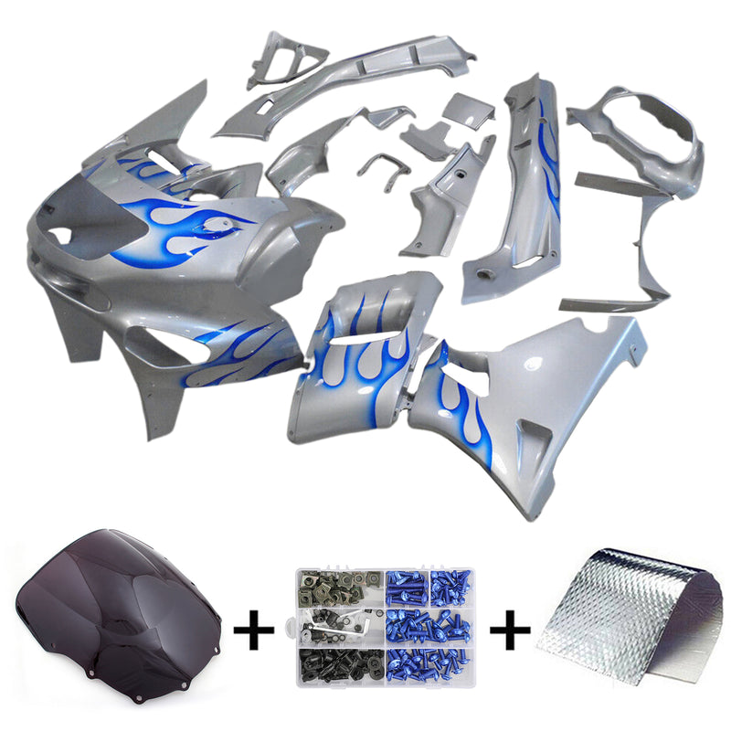 Kawasaki ZZR400 1993-2007 ZZR600 1998-2003 Fairing Kit Bodywork Plastic ABS