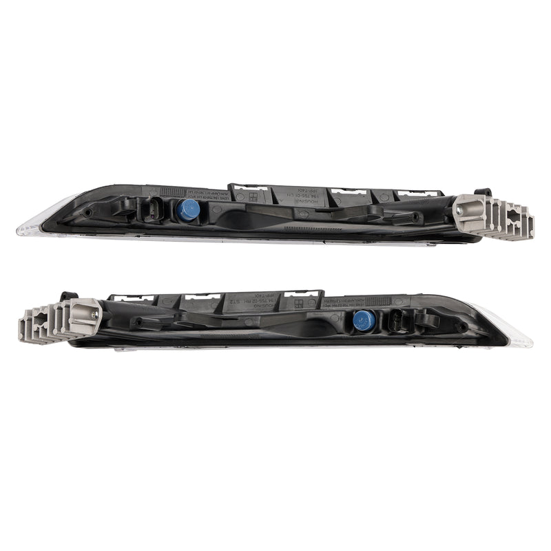 Pair LED Fog DRL Daytime Running Lights For Porsche Cayenne 958 2015-2017