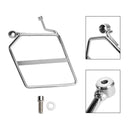 Luggage Rack Side Saddlebag Mount Bracket Left Chrome For Honda Monkey 125 18-24