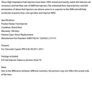 8PCS Fuel Injector 12639221 Fit Chevrolet Caprice PPV 6.0L V8 2011-2017