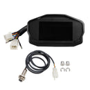 Universal Digital Lcd 3 Interface Odometer Speedometer Tachometer For Motorcycle