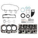 Complete Cylinder Head With Valve Spring & Full Gasket Kit For Yanmar 3TNV76