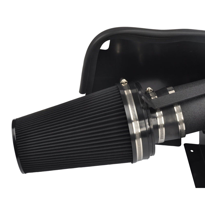 4" Cold Air Intake+Heat Shield Kit For GMC/Chevy V8 4.8L/5.3L/6.0L 99-06