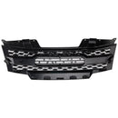 Black Front Bumper Grill Grille Fit Nissan Frontier 2009-2019 W/Led Lights