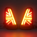 L&R LED Tail lights w/ Turn Signal Lamps For BMW Mini Cooper R50 R52 R53