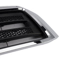 2010-2013 Fit Toyota Tundra Matte Black Chrome Front Bumper Grill Grille