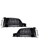 Front Bumper Fog Light Grille Cover Grill Fit Audi A5 S-Line S5 2018-2019