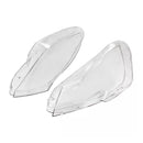 2PCS Front Headlight Lens Cover LampShade For Mercedes Benz C W204 2011-2015