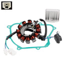 Stator Generator Regulator Rectifier Gasket For Honda BC110 Biz110i 2018-2024