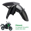 Front Fender Mudguard Fairing For Kawasaki Versys 650 KLE650 2022-2024