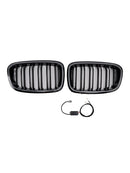 2012-2014 BMW 1 Series F20 F21 2PCS Front Bumper Kidney Grille Grill 551137239021